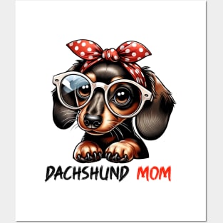 Dachshund Mom Posters and Art